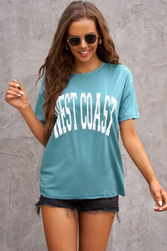 West Coast Graphic Oversize Tee