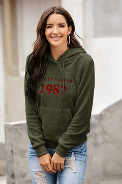 California 1987 Embroidered Hoodie