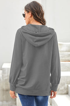 Long Sleeve Tunic Hoodie