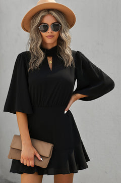 Flowing Keyhole Dress