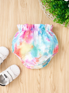 Baby Girl LOVELY GIRL Tee and Tie-Dye Bloomers Set