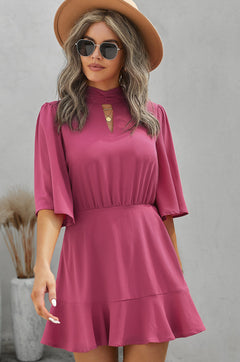 Flowing Keyhole Dress